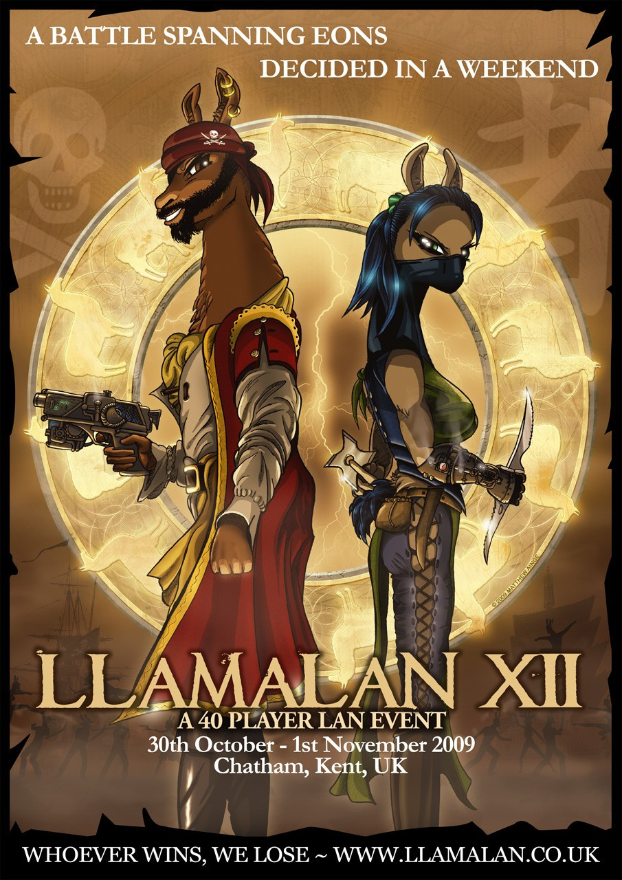 LlamaLAN 12 Poster in full