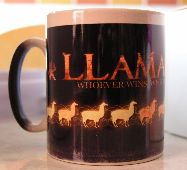 LlamaLAN XII Magic Mug!