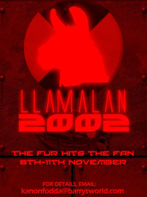 LlamaLAN 1 poster