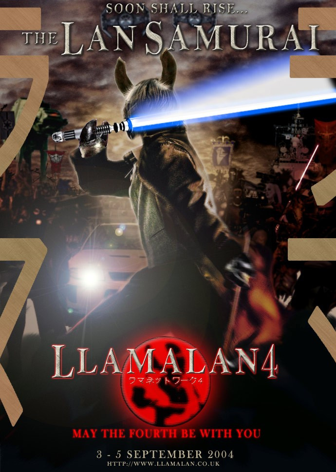 LlamaLAN 4 Poster