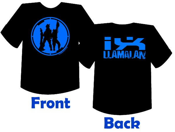 LlamaLAN IX T-Shirt - Blue Team