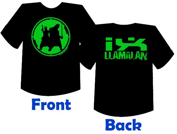 LlamaLAN IX T-Shirt - Green Team