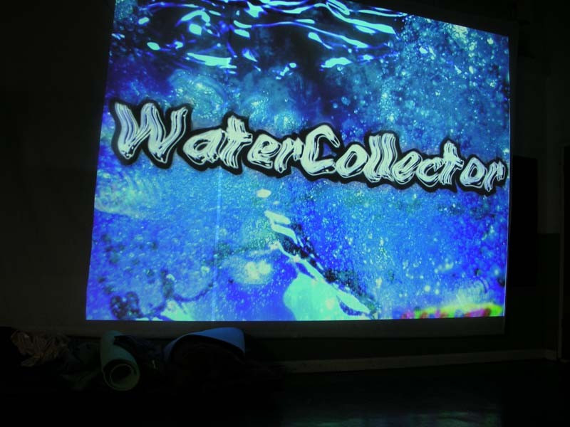 Projector Game: Water Collector