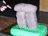 Gallery image - Zoom in on stonehenge cake