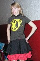 Gallery image - Rach modelling the LlamaLAN XV T-Shirt