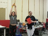 Gallery image - Joosebug holds his prize aloft