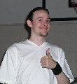 Gallery image - Andy gives the thumbs up